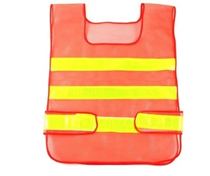 5 pk Safety Security Visibility Reflective Vest Construction Traffic/Warehouse - Picture 1 of 1