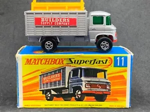 Matchbox Superfast MB11-A1: Scaffold Truck MINT with VN MINT Type G Box - Picture 1 of 7