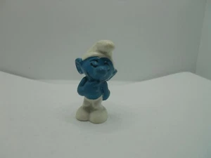 SCHLÜMPFE SMURF aus SCHLÜMPFE Bully 20082 SCHÜCHTERNER SCHLUMPF SCHÜCHTERN SMURF GERMANY - Bild 1 von 2