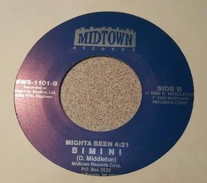 Bimini (D. Middleton) ~ Go Back Again / Mighta Been ~ (M-)  - Picture 1 of 2