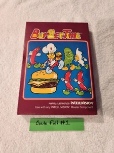 Intellivision Burgertime (Gatefold) - Picture 1 of 9