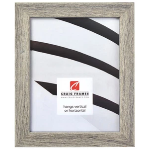 Craig Frames 1.25 Inch Wide Distressed Off-White Picture Frame - Picture 1 of 11