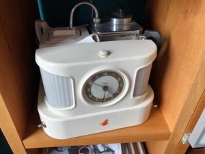 Alte Teekanne RETRO - 70er Jahre GOBLIN Tetera Antigua - Mit Uhr - seht stylisch - Bild 1 von 2