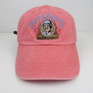 Old Salty's Restaurant Coral Cap Adjustable Unisex Fishing Creek Maryland Hat - Picture 1 of 14