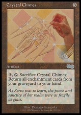 Magic the Gathering MTG Crystal Chimes (292) Urza's Saga   NM
