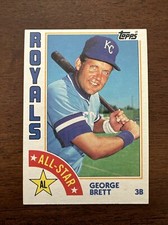 1984 Topps Baseball #399 George Brett  All-Star Kansas City Royals HoF EX-MT 