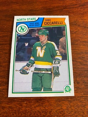 1983-84 O-Pee-Chee #170 Dino Ciccarelli. EX - Image 1 of 2