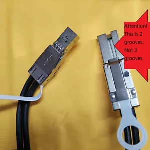 Cavo infiniband da 2M SFF-8088 a SFF-8644 Mini SAS 26 a SFF-8644 per HP - Foto 1 di 7