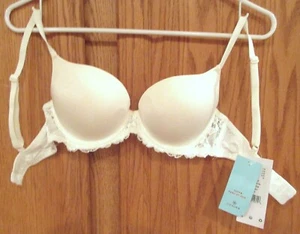 DORINA~IVORY Super PUSH UP BRA~sz 32B~NWT~Underwire~CLAIRE~Off White D17221A - Picture 1 of 7
