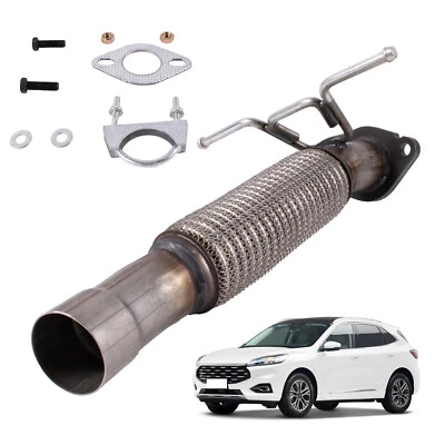 1385402 Fit For Ford Focus C-Max 1.8 2.0 Catalytic Converter Repair Pipe (05-11) - Image 1 of 4