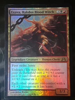 Exava Rakdos Blood Witch FOIL , Dragons Maze , LP , MTG, FREE SHIPPING - Image 1 of 4