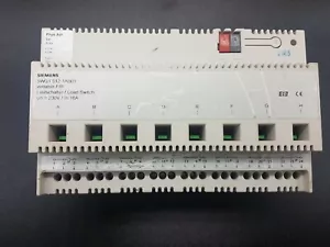 SIEMENS KNX instabus EIB 5WG1 512 -1AB01 INTERRUTTORE ATTUATORE INTERRUTTORE CARICO 8 VELOCITÀ - Foto 1 di 6