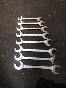 Cornwell Chrome Combination Wrench Set SAE [Lot of 8] 1’-1/8" - 9/16" “USA MADE* - Picture 1 of 5