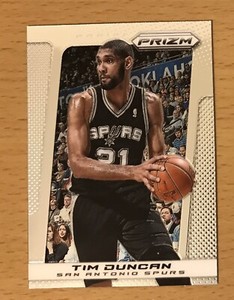 2013-14 PANINI PRIZM BASKETBALL BASE TIM DUNCAN SAN ANTONIO SPURS NBA FINALS