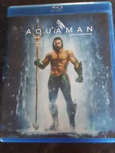 Aquaman 2018 Blu Ray Movie Widescreen Very Good Condition - Picture 1 of 2