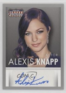 2015 Panini Americana Signatures Alexis Knapp #S-AK Auto 0h1
