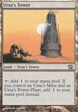 MTG-1x-Light Play, English-Urza's Tower-8th Edition
