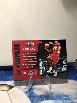 2005-06 Fleer NBA Hoops Lebron James LJ Profiles #LBJ-2 - Image 1 of 2