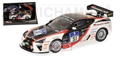 1:43 Minichamps Lexus Lfa Gazoo Hahne Lotterer 24H Nurburgring 2010 437101651 MM - Image 1 of 2