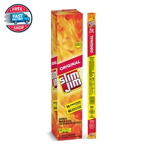 Giant Smoked Meat Sticks, Original Flavor, 6G Protein per Stick, 0.97 Oz. (24 C - Picture 1 of 12