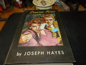 The Desperate Hours by Joseph Hayes (1954, couverture rigide) Vintage Crime Rare - Photo 1 sur 1