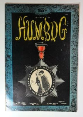 HUMBUG #3 OCT 1957 HARVEY KURTZMAN JACK DAVIS WILL ELDER F/VF 7.0 - Image 1 of 4