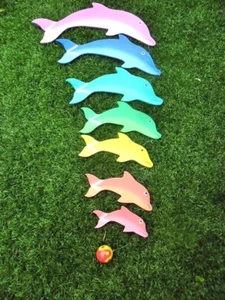 Hand Crafted Hanging Mobile (Dolphins) - Picture 1 of 4