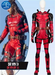 Marvel Deadpool & Wolverine Cosplay Costume Outfit Adult Jumpsuit Suit Halloween - Picture 1 of 29