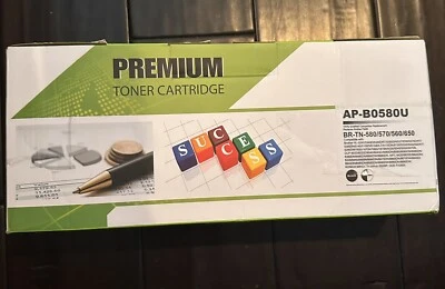 New! BROTHER - AP-B0580U Compatible Toner Cartridge for TN580,TN560,TN570,TN650 - image 1 of 4