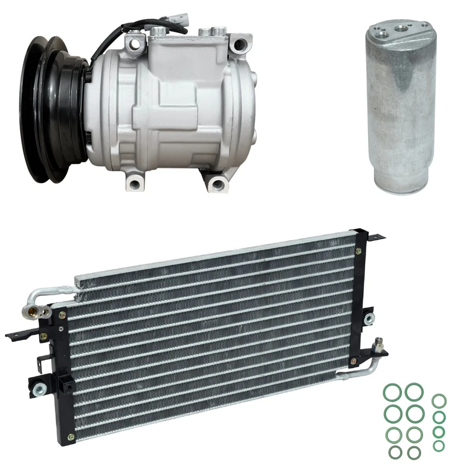NUEVO RYC Kit de compresor de CA con condensador FH301 para camioneta Toyota 3,0 L 1994 Foto 1 de 4
