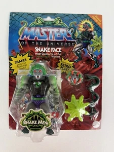 Mattel Masters of the Universe Snake Face Deluxe 5.5 in Action Figure New - Picture 1 of 2