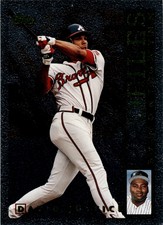 1996 Topps #NL-16 David Justice Profiles by Tony Gwynn