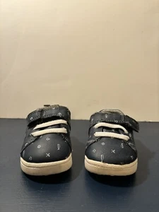 Carter's-Blue Nautical Sneaker Shoe Toddler Sz 2 - Imagen 1 de 5