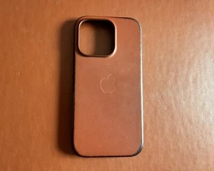 APPLE CASE 14 PRO LEDER MAGSAFE - ORIGINAL - Zdjęcie 1 z 3