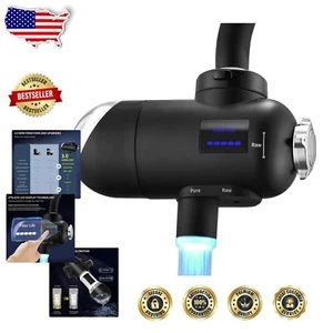 3.0 Water Filter Faucet System with UV Blue Light & 12 Adapters – Easy Install - Picture 1 of 11