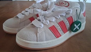 Adidas Campus 00s Low Crystal White Scarlet W - GY0037 taglia 7,5 - Foto 1 di 13