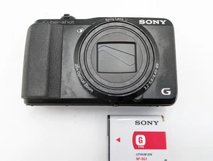 CÁMARA DIGITAL SONY CYBER-SHOT DSC-HX30V 18,2 MP negra solo japonesa s173 - Imagen 1 de 24