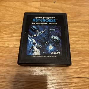 Asteroiden (Atari 2600, 1981) getestet! Cartridge Spielprogramm - Bild 1 von 4