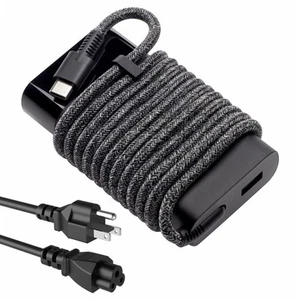 New Slim 65W USB C HP Laptop Charger Replacement for HP Envy X360,Spectre X36... - Picture 1 of 7