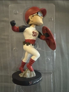 Washington Nationals Ryan Zimmerman Captain America Bobblehead Captain Zimmerman - Picture 1 of 8
