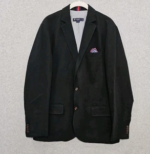 Cremieux Classics Herren Blazer Sport Jacke Gr. M schwarz 2 Knopf gefüttert Twill... - Bild 1 von 11