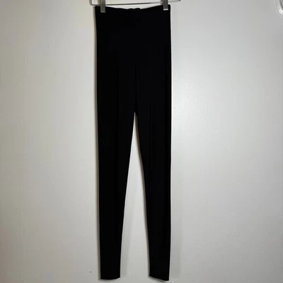 Boom Boom The Label Black High Waisted Stretch Leggings Pants Size XS - Image 1 of 4