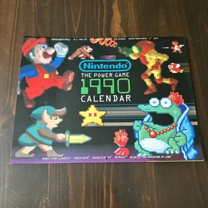 Nintendo The Power Game 1990 Calendar - Picture 1 of 1