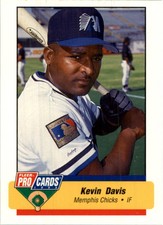1994 Memphis Chicks Fleer/ProCards #364 Kevin Davis