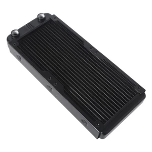 Aluminum Radiator CPU Water Cooling Heat Exchanger with 1/4 inch Thread 18 Tubes - Afbeelding 1 van 8