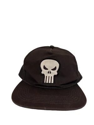 VINTAGE The Punisher Marvel Brand Hat SnapBack Embroidered - Image 1 of 4