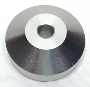 Technics Aluminum Dome Cone Shape 45 RPM Record Turntable Adapter for 7" Vinyl - Imagen 1 de 6