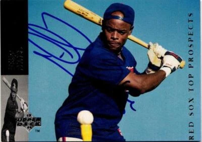 1994 UPPER DECK MINOR LEAGUE #35 BILLY HALL SIGNED - Image 1 of 2