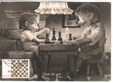 7) Maximum Card  Netherlands 2001 CHESS Max Euwe .Limited Edition
