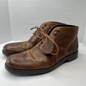 Botas de cuero Wolverine 1000 Mile Wesley punta de ala Chukka - para hombre talla 13 D - Imagen 1 de 13